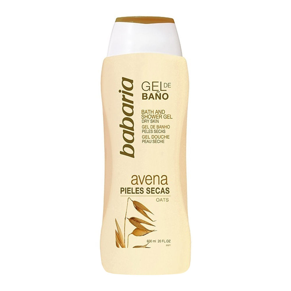 Gel de Baño Avena Frasco 600 ml