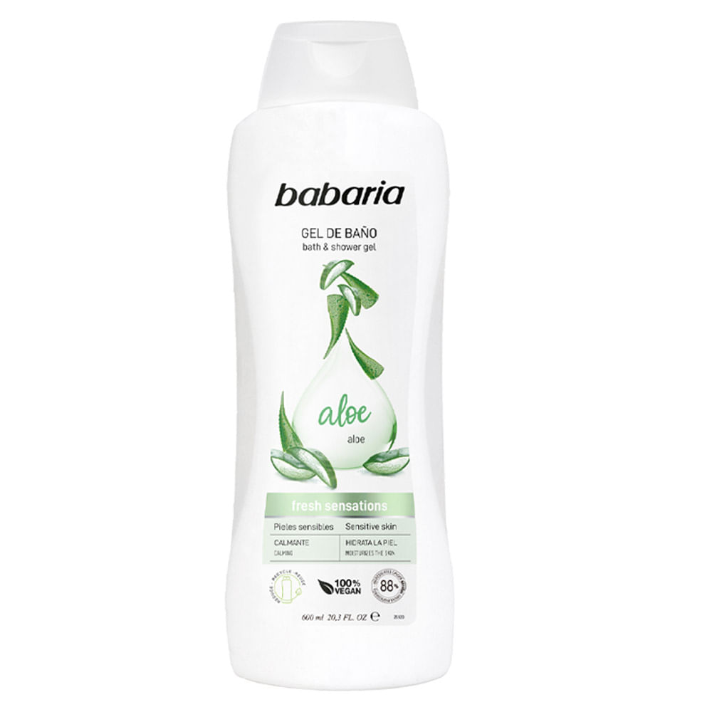 Gel de Baño Fresh Sensations Aloe Frasco 600 ml