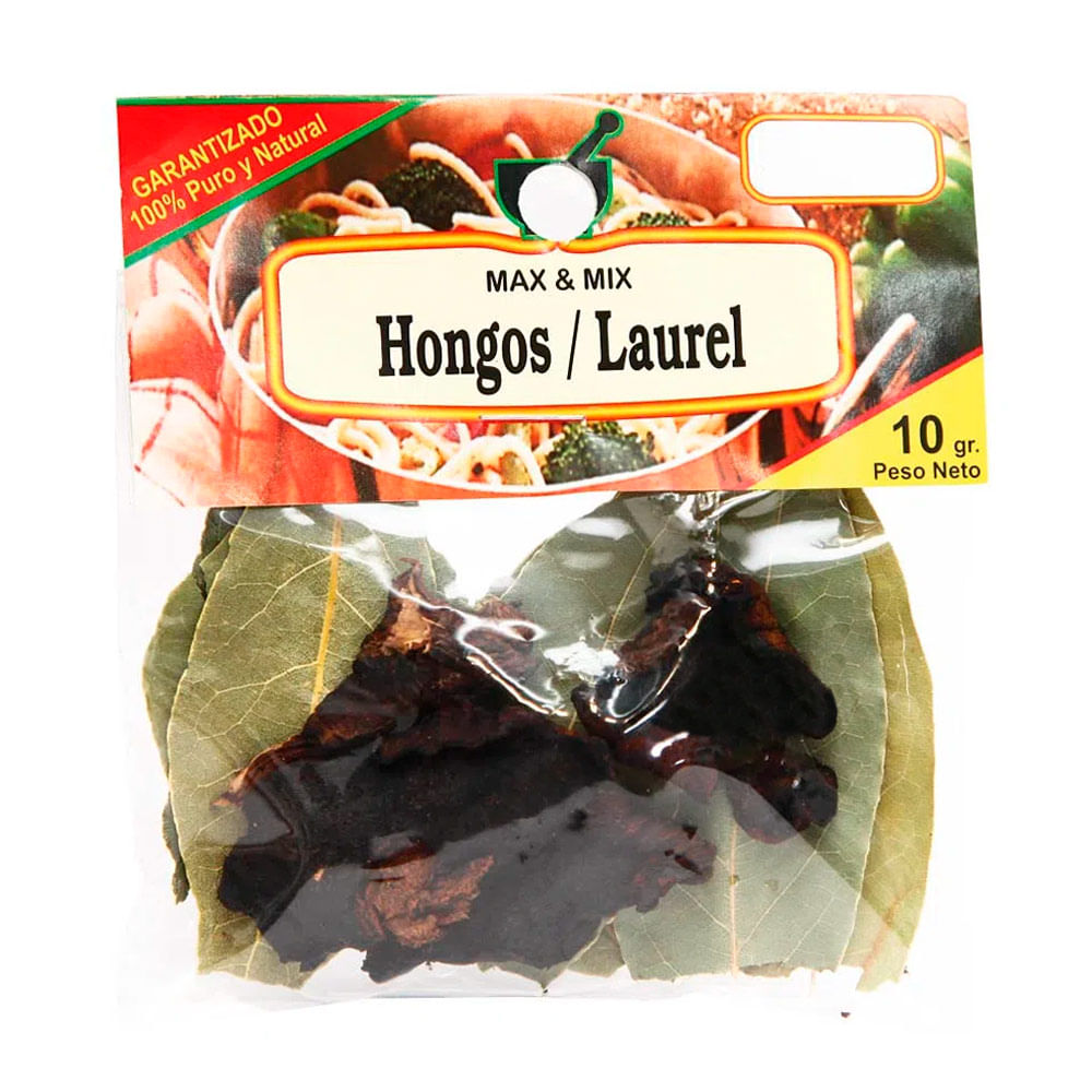 Hongos con Laurel Max & Mix Sobre 10 g
