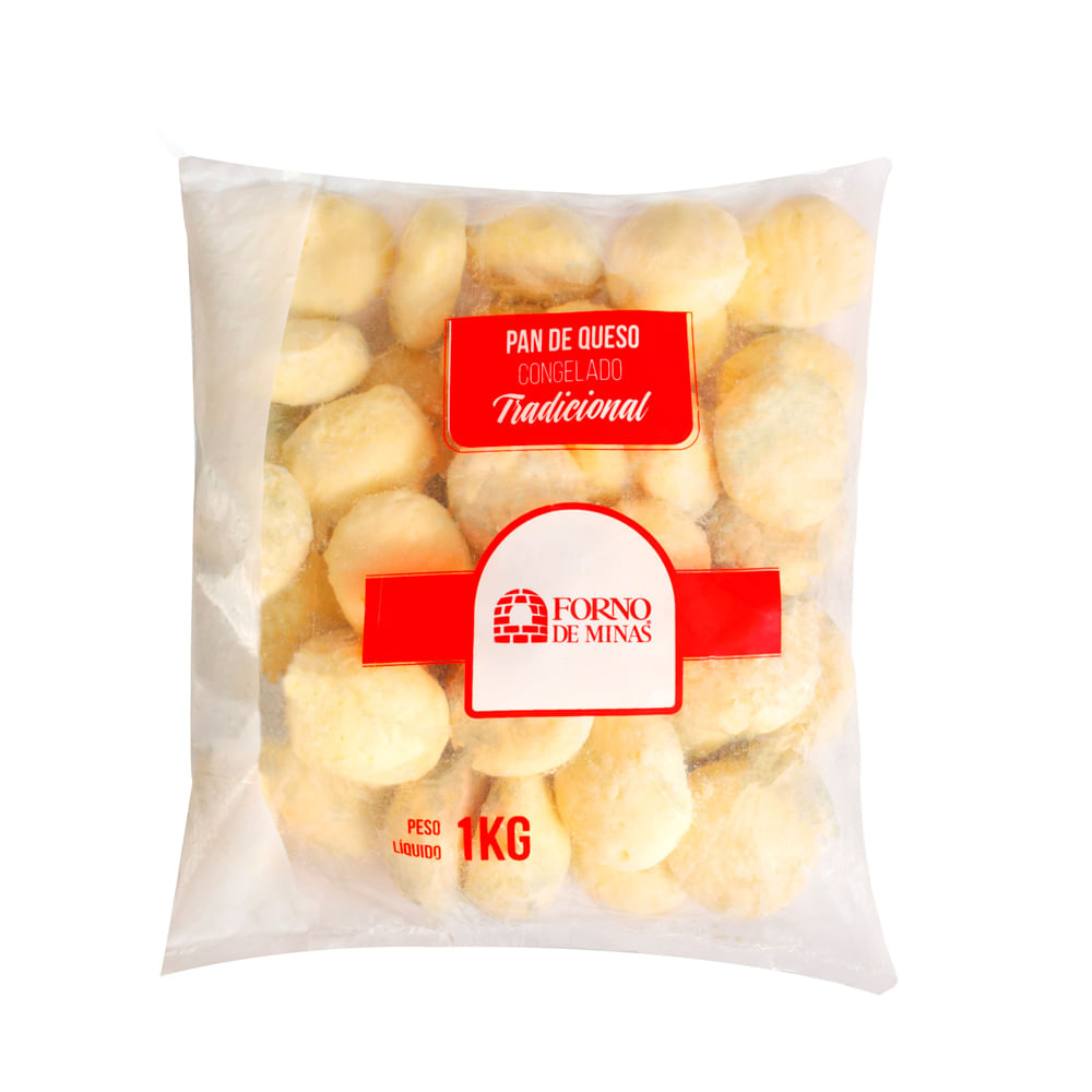 Pan de Queso Tradicional FORNO DE MINAS Bolsa 1Kg