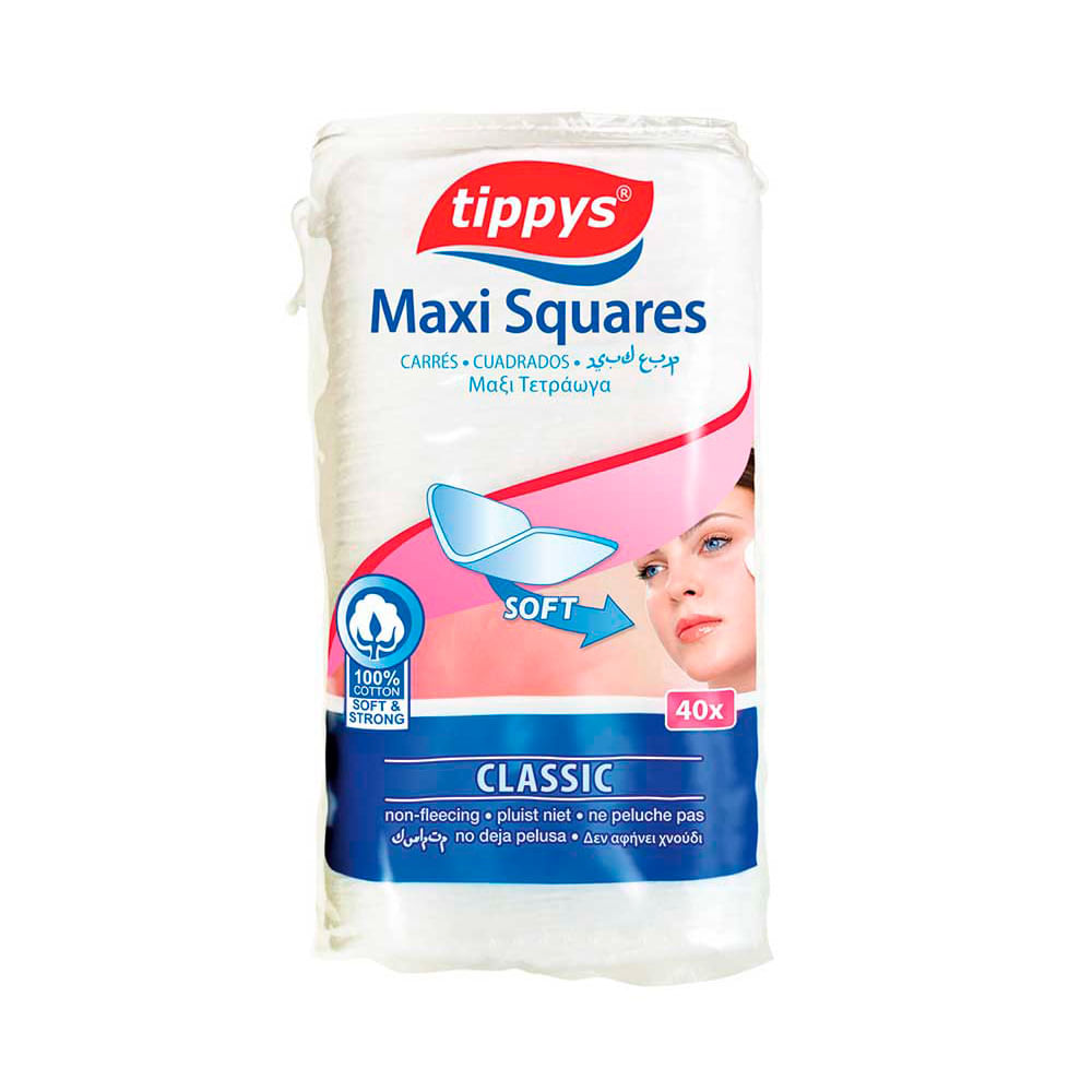 Desmaquilladores Algodón Tippys