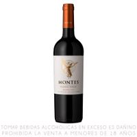 Vino Tinto Malbec Montes Botella 750ml