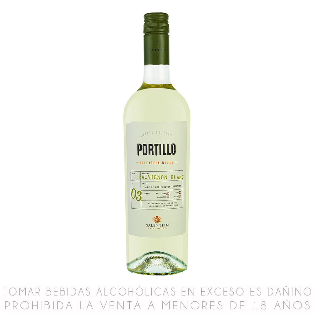 Vino Blanco Sauvignon Blanc Portillo Botella 750ml