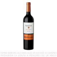 Vino Tinto Malbec Norton Reserva Botella 750ml