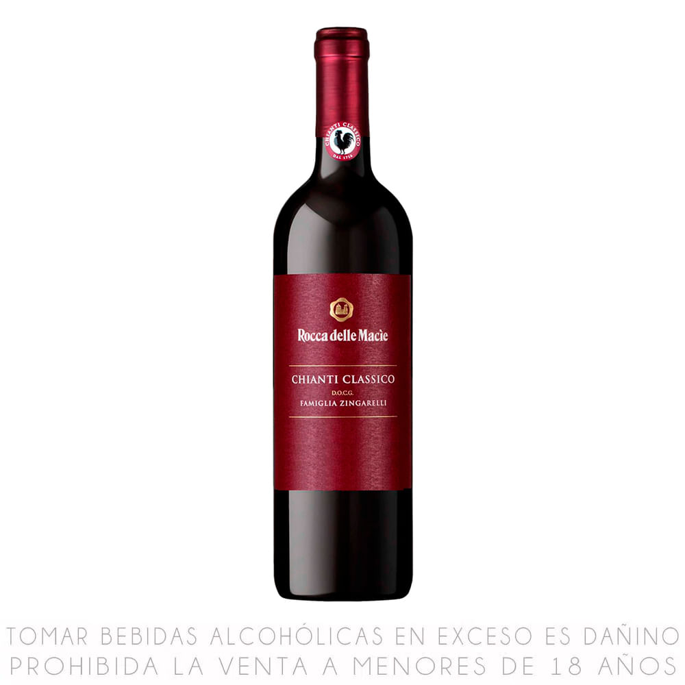 Vino Tinto Blend Rocca delle Macìe Chianti Classico Botella 750ml