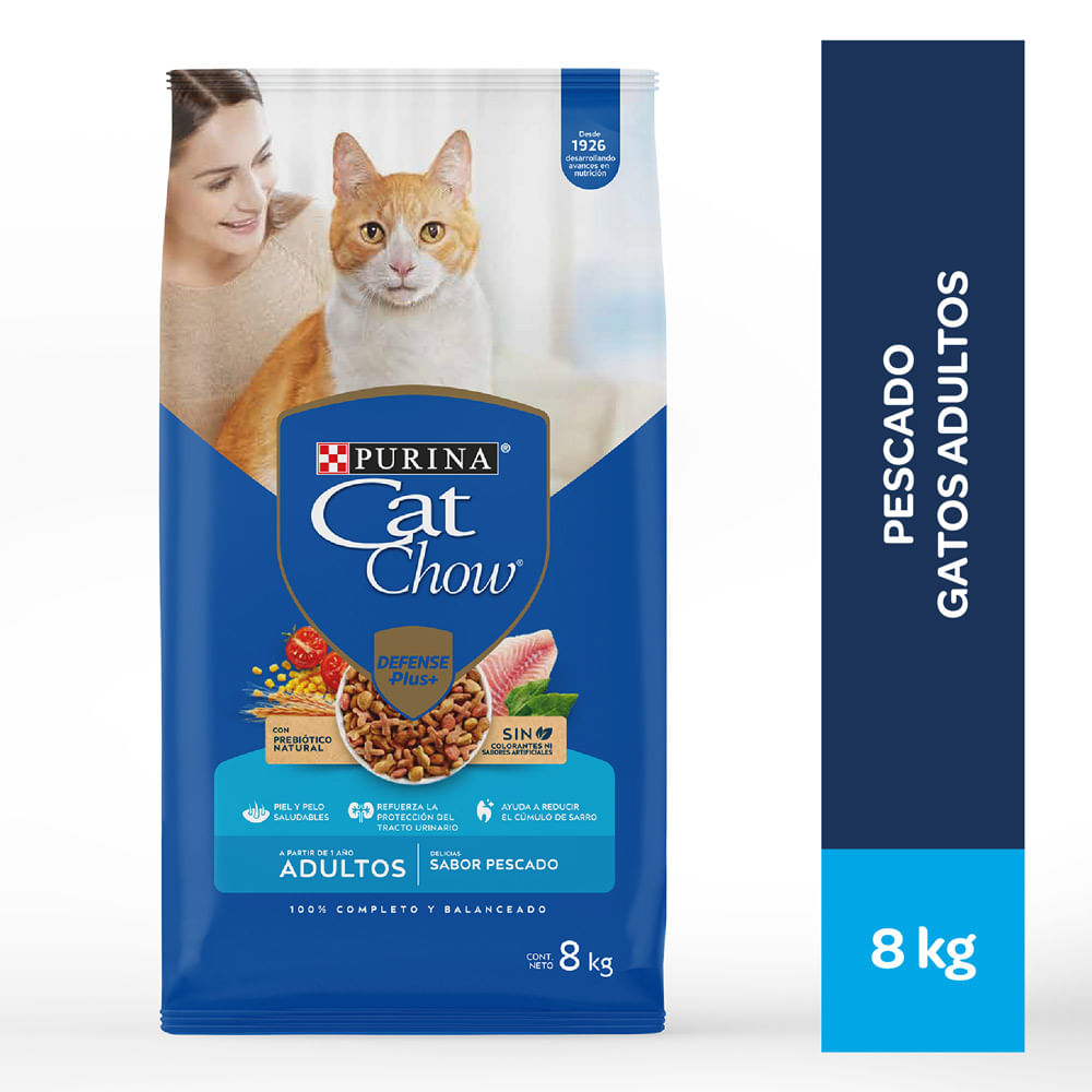Alimento para Gatos Adultos Pescado Bolsa 8 Kg