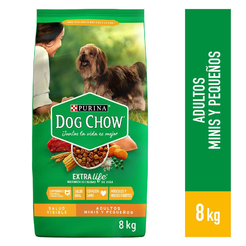 Alimento para Perros Adultos Tamaño Pequeño / Mini Bolsa 8 Kg
