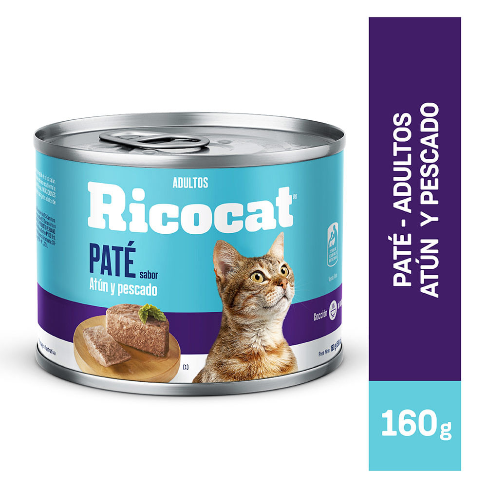 Paté Sabor Atún y Pescado Lata 160 g