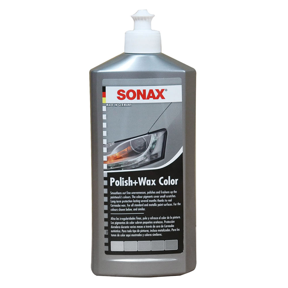 Cera para Auto Plata Botella 500 ml