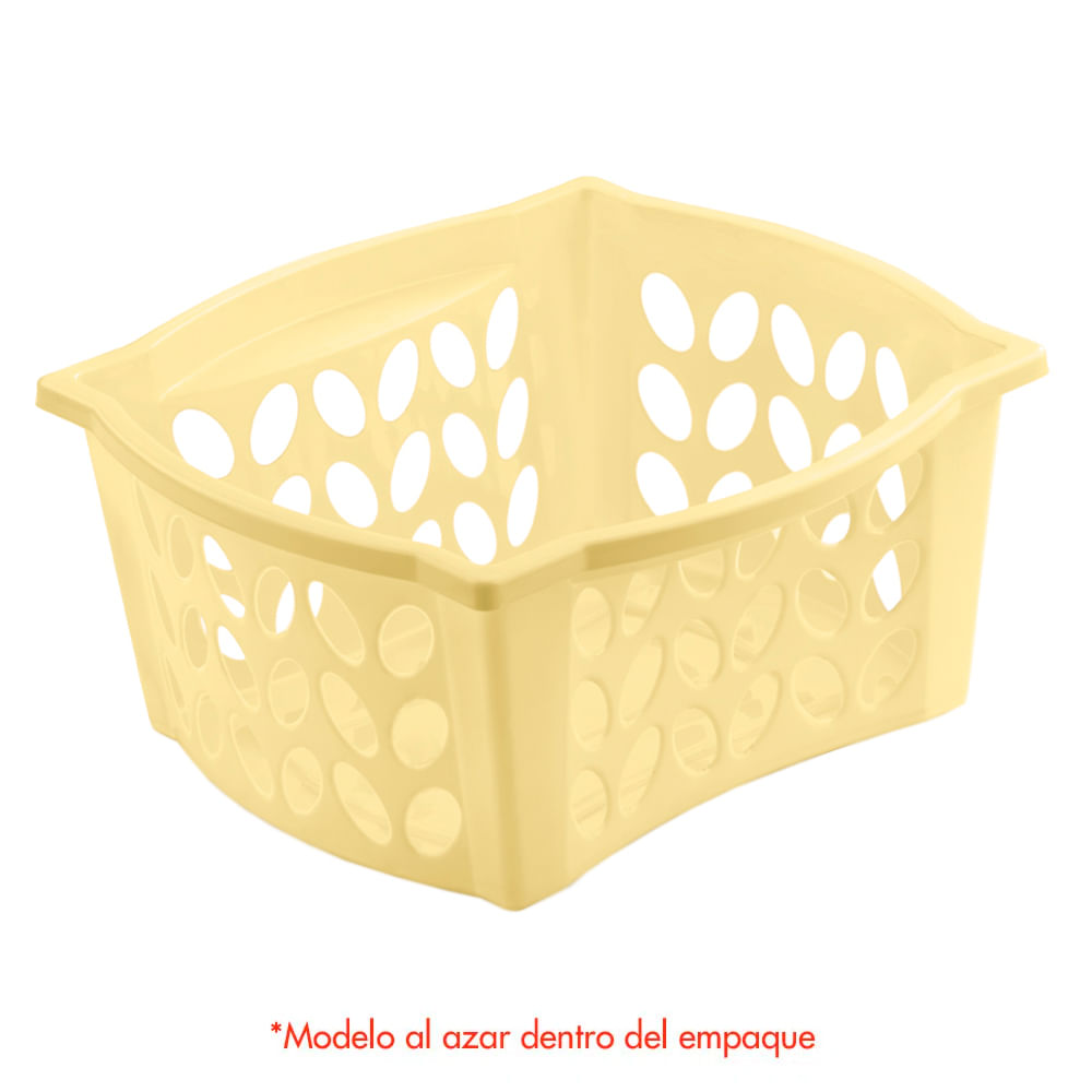 Canastilla Gemela Mediana Azulina