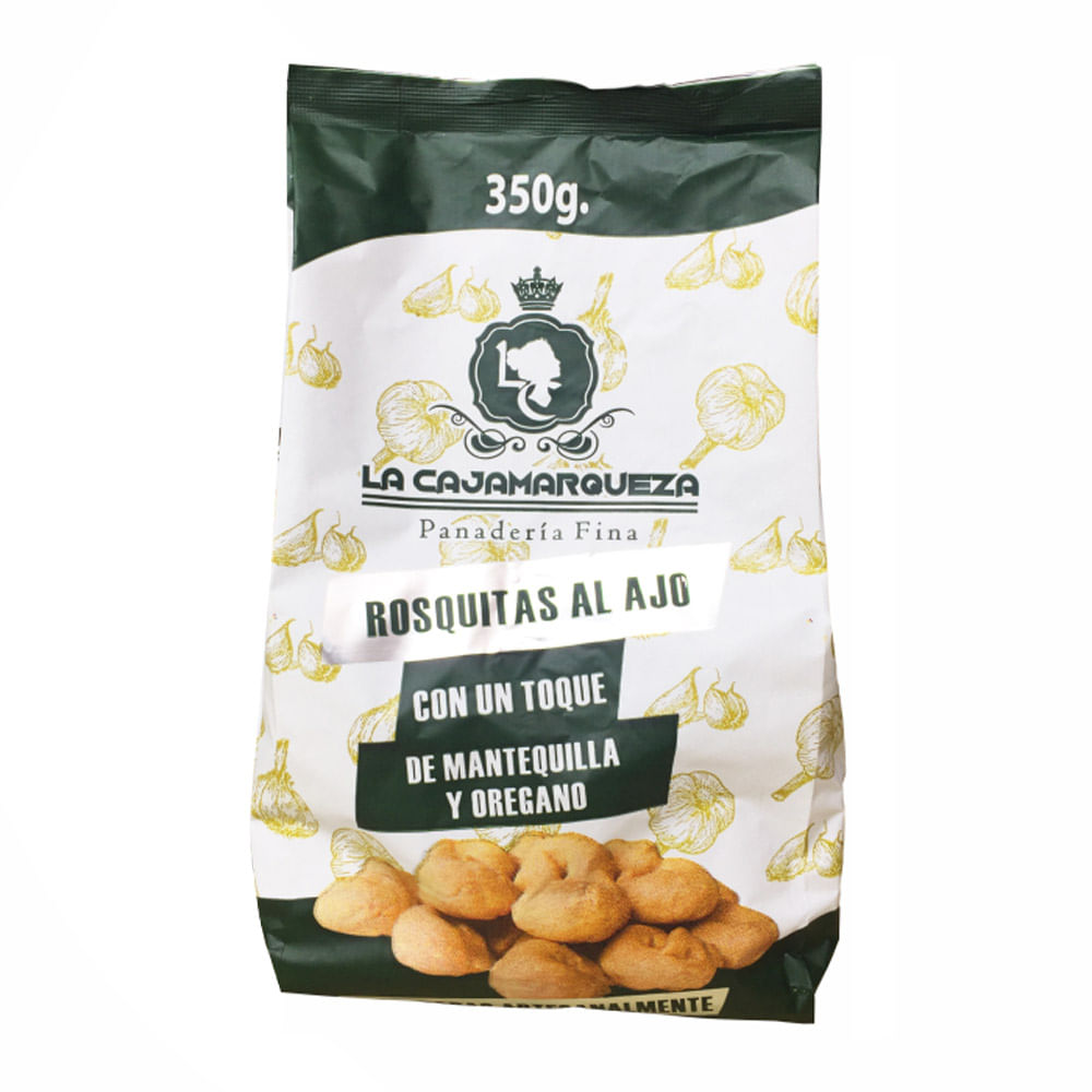 Rosquitas al Ajo con Mantequilla y Orégano Bolsa 350 g