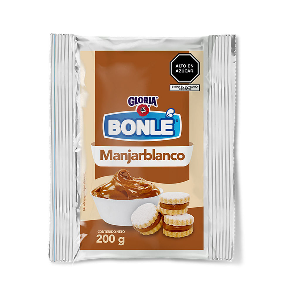 Manjar blanco Bonlé Bolsa 200 g - MANJAR BONLE X 200