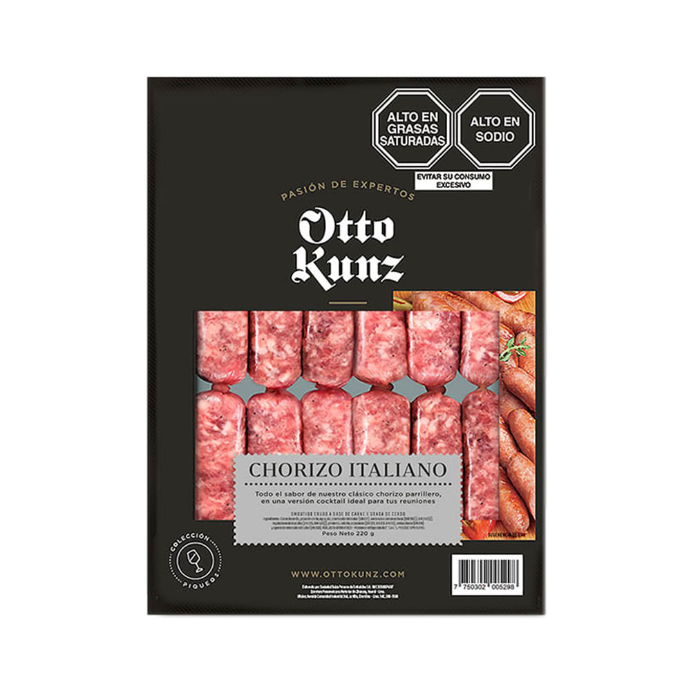 Chorizo Italiano Paquete 220 g