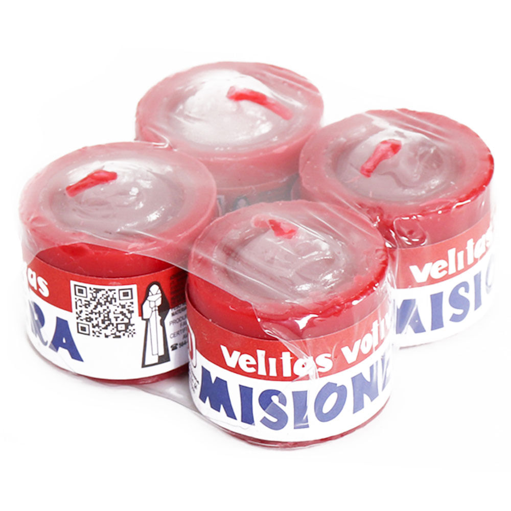 Vela Votativa Tipo 12 4 unid