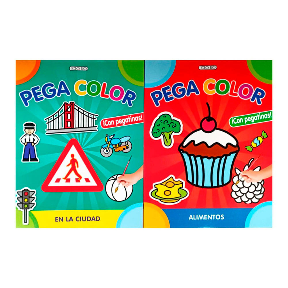 Libro Actividades Pega Color Pack 2