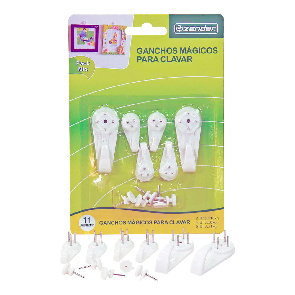 Mix Ganchos Magicos 11 unid