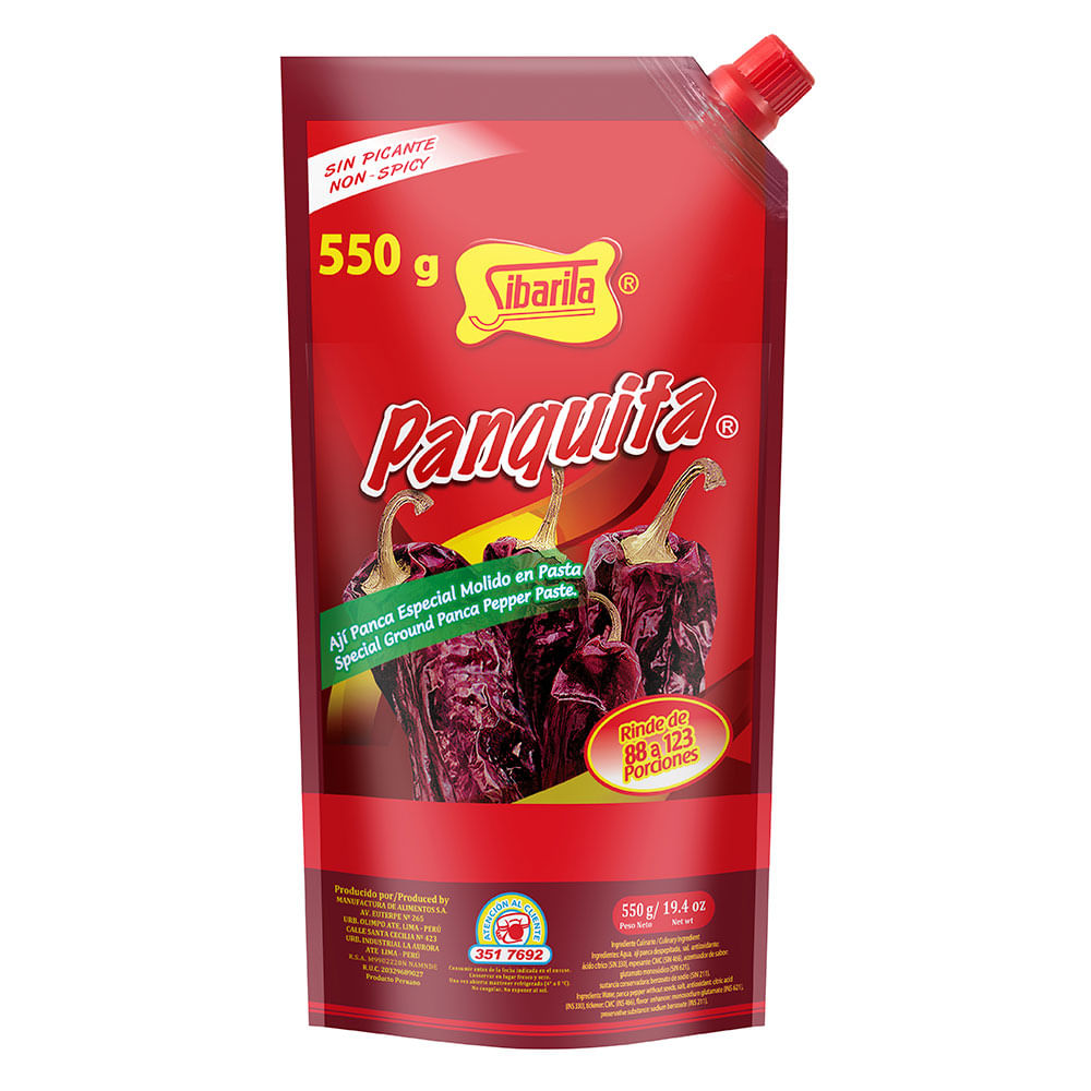 Salsa de Ají Panca 550g
