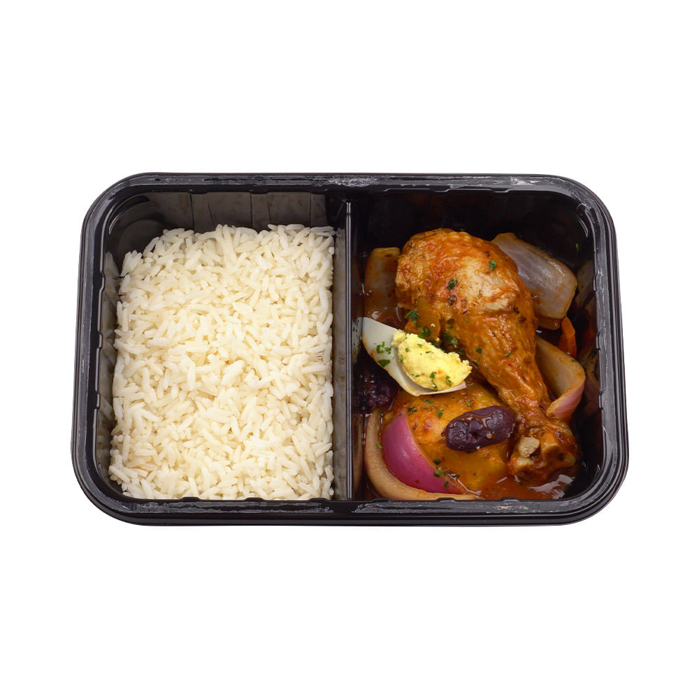 Escabeche de Pollo con Camote y Arroz Blanco Cuisine & Co 400g