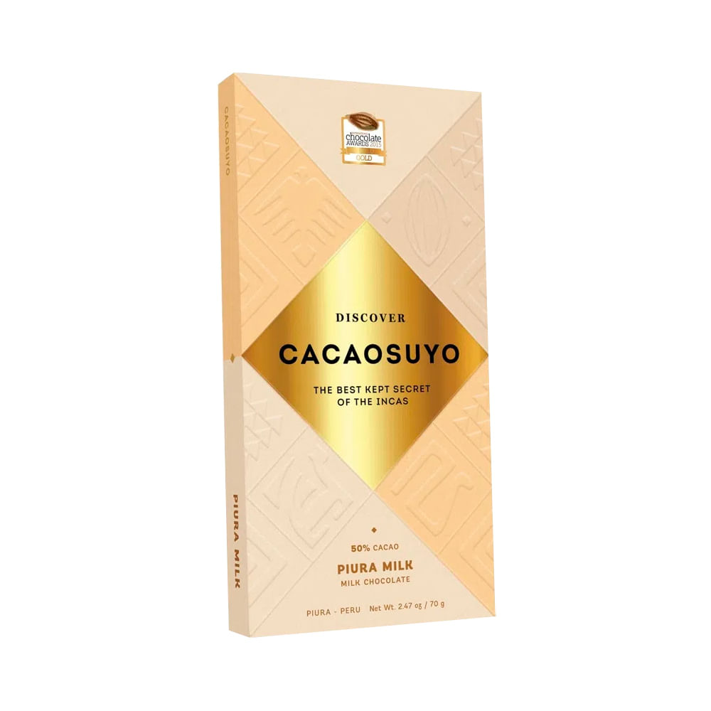 Chocolate Cacaosuyo Leche 50 % Tableta 70 g
