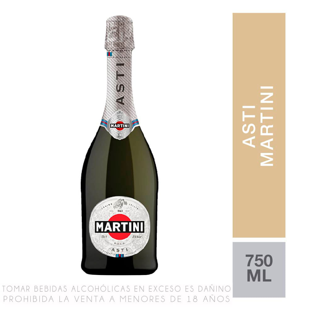 Espumante Dulce Martini Asti Botella 750ml