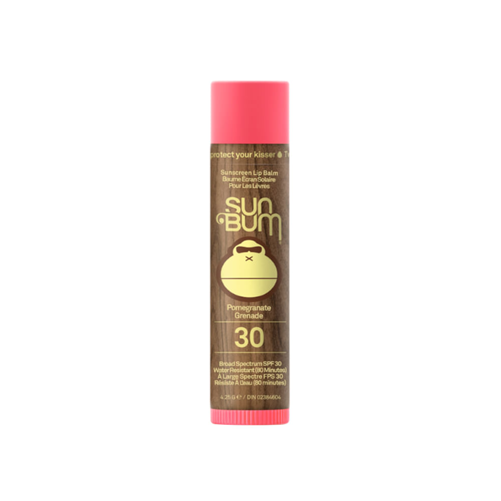 Protector Solar para Labios FPS 30 Sun Bum Pomegranate Tubo 4.25 g