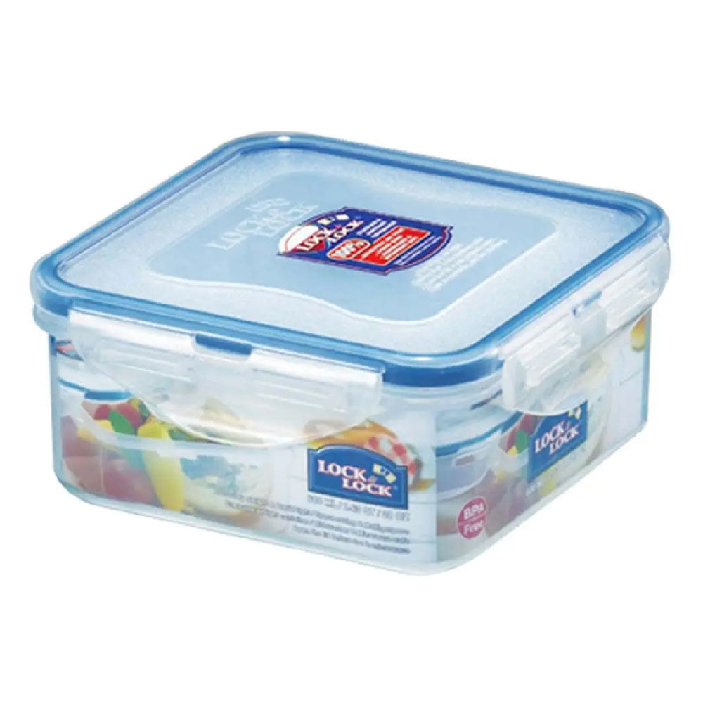 Envase de Plástico Cuadrado 600 ml