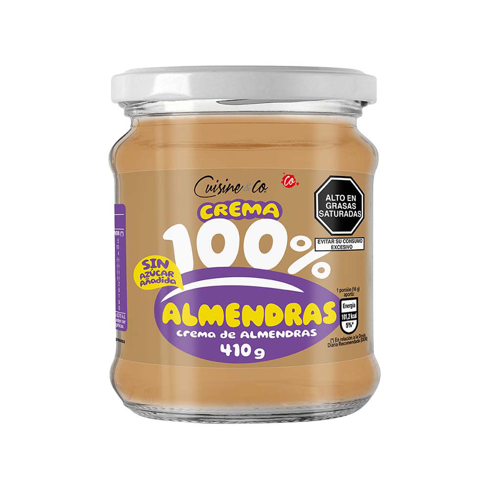 Crema de Almendras Cuisine & Co Frasco 410g