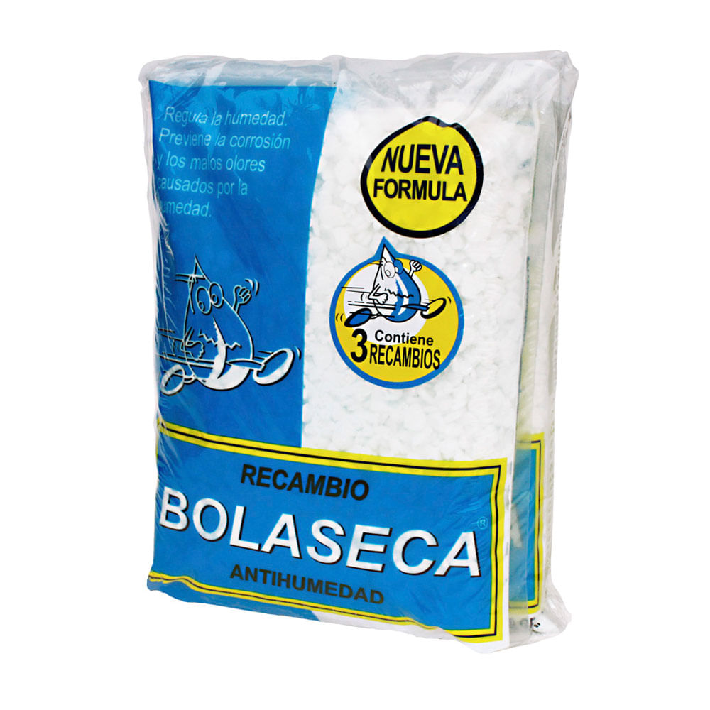 Pack x3 Repuesto Deshumedecedor Bolaseca Antihumedad