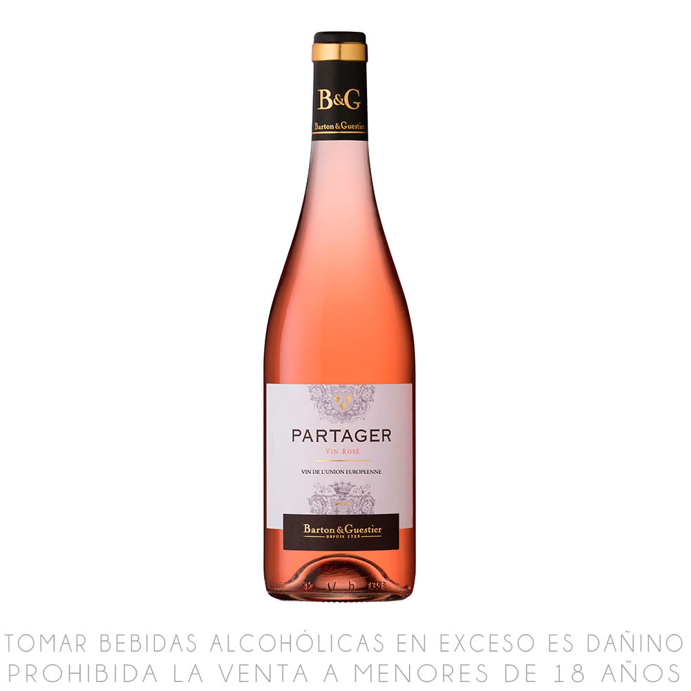 Vino Rosé Blend Barton & Guestier Partager Botella 750ml