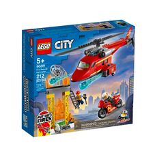 Juego-de-Construcci-n-Lego-City-Fire-Rescue-Helicopter-212-piezas-1-217988972