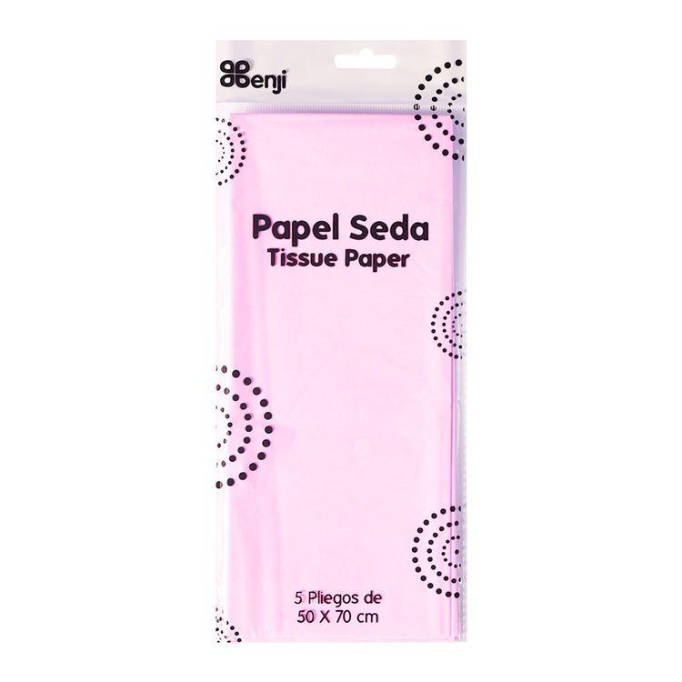 Papel-de-Seda-50-x-70cm-Benji-5un-Rosado-1-30761 Papel-de-Seda-50-x-70cm-Benji-5un-Rosado-1-30761