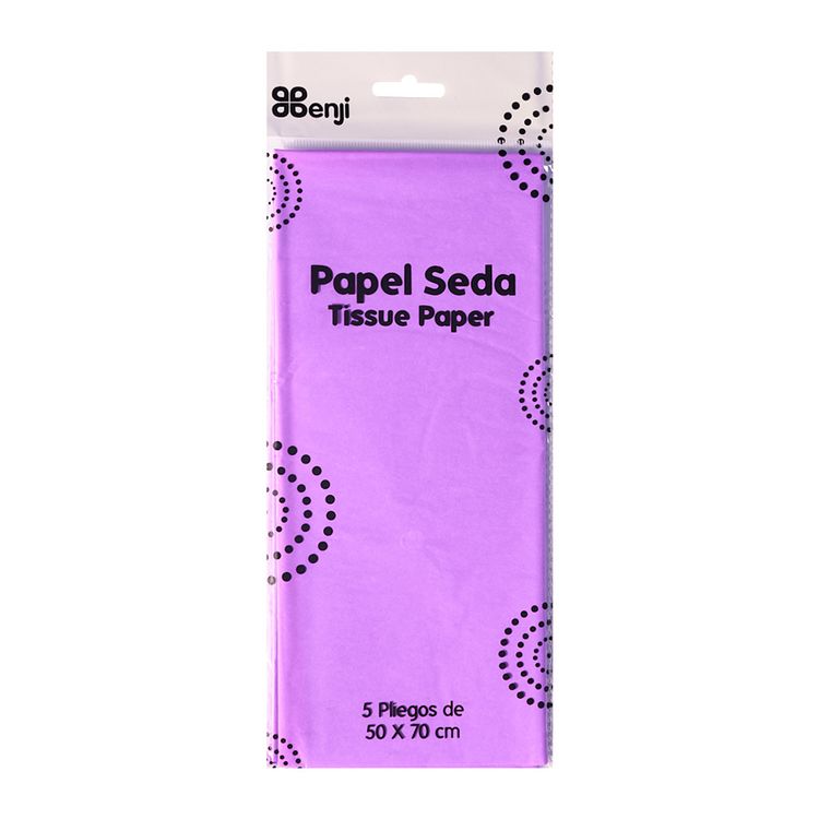 Papel-de-Seda-50-x-70cm-Benji-5un-Lila-1-30770