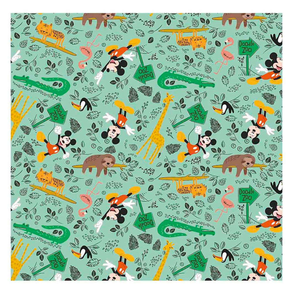 Papel de Regalo DG Regalos Mickey Zoo