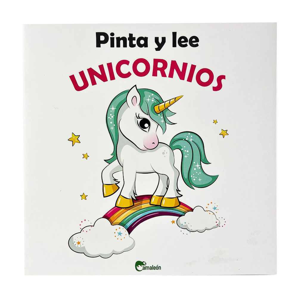 Libro Pinta y Lee Unicornios