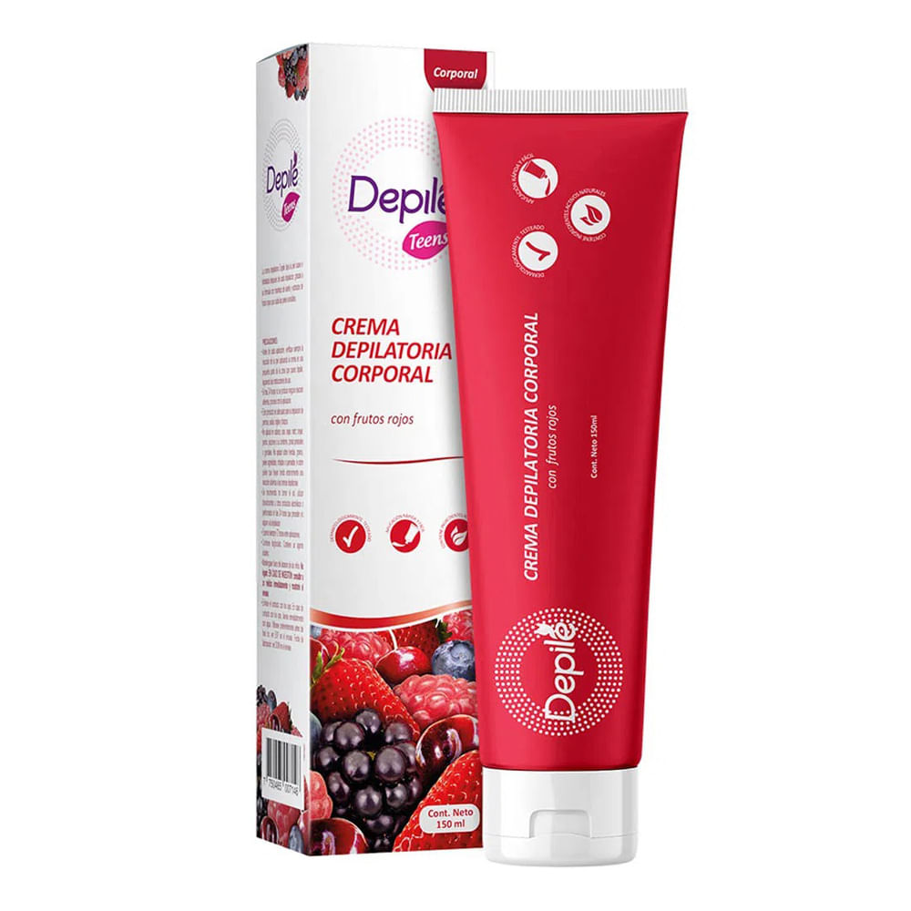 Crema Depilatoria Depile Rojo 150 ml