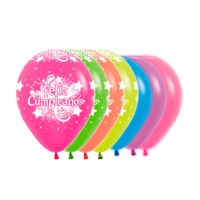Globos Anthaix R-12 Feliz Cumpleaños 8un
