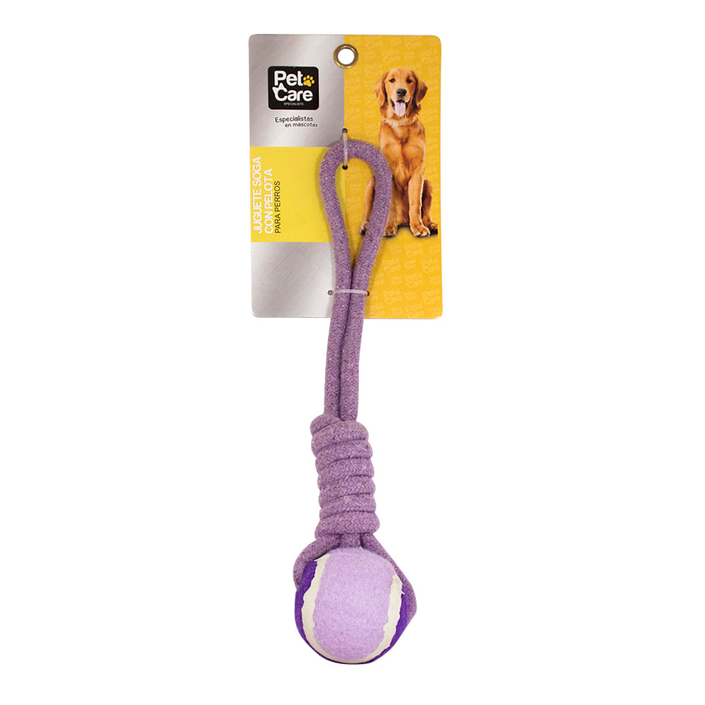 Juguete para Perros Pet Care Soga Lila