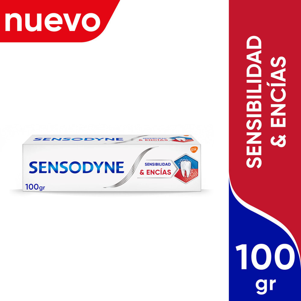 Pasta Dental Sensodyne para Encias Sensibles 100 g