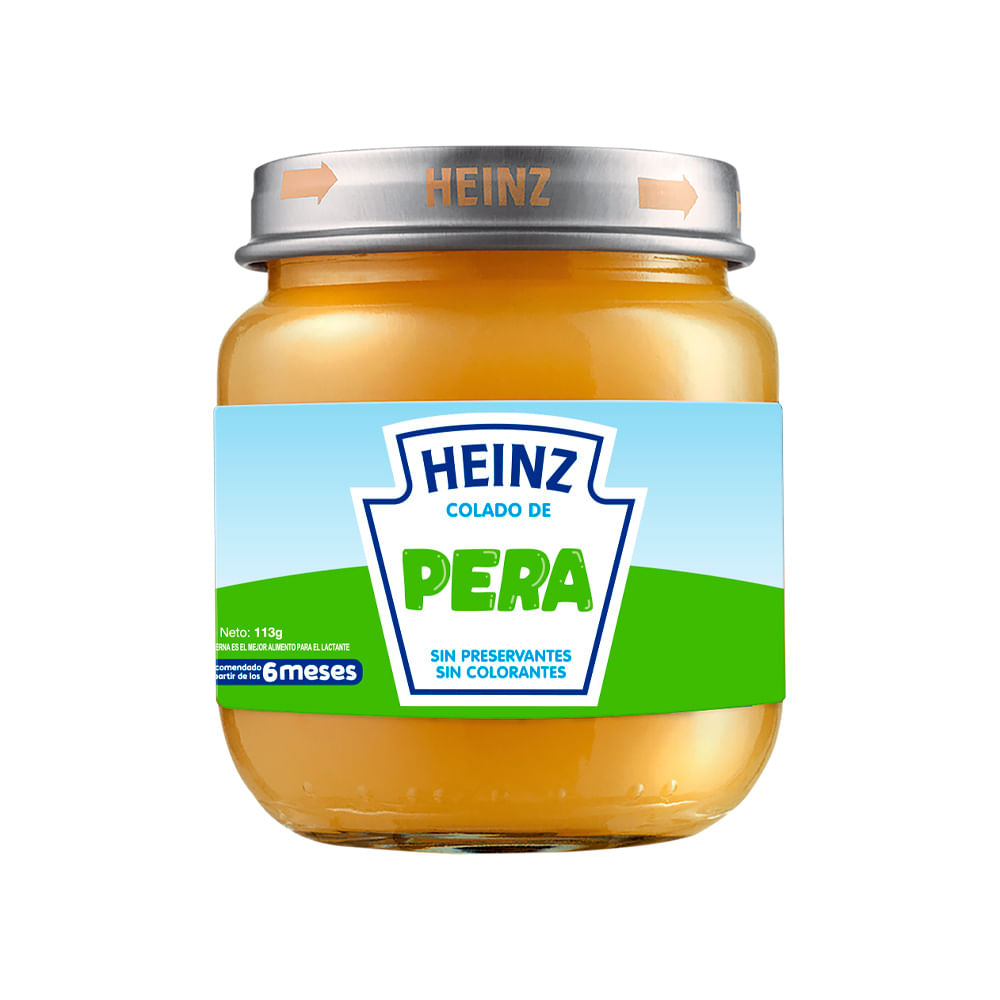 Compota de Pera Heinz Frasco 113 g