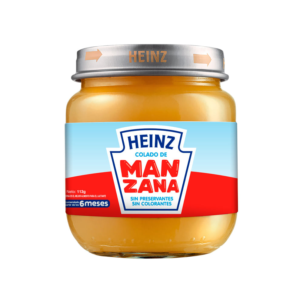 Compota de Manzana Heinz Frasco 113 g