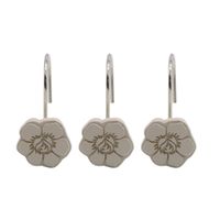 Set Krea 12 Ganchos Flores Metal (surtido)