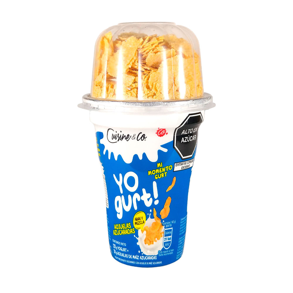 Yogurt con Hojuelas Azucaradas Cuisine & Co 125g