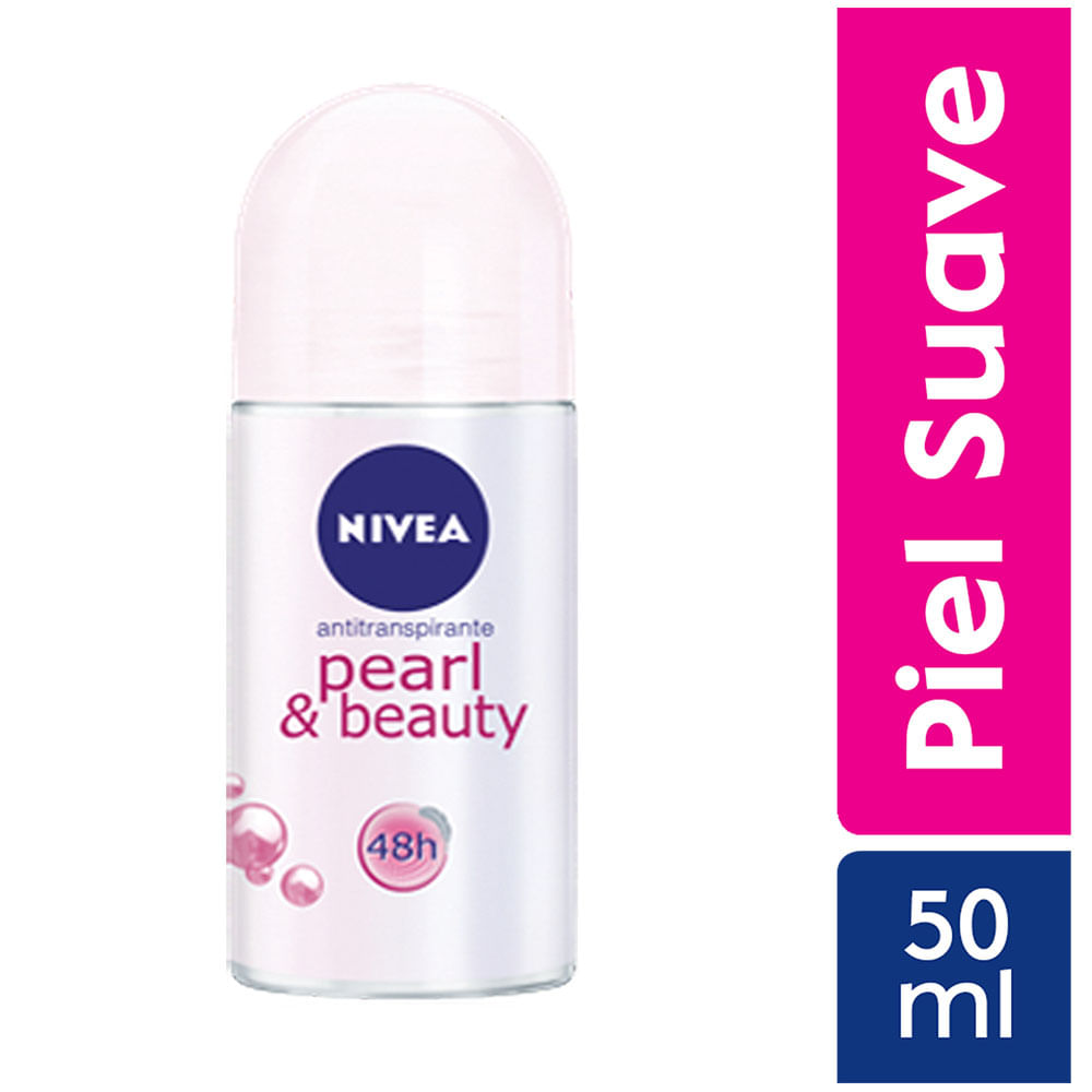 Antitranspirante Roll-On Nivea Pearl & Beauty 50ml