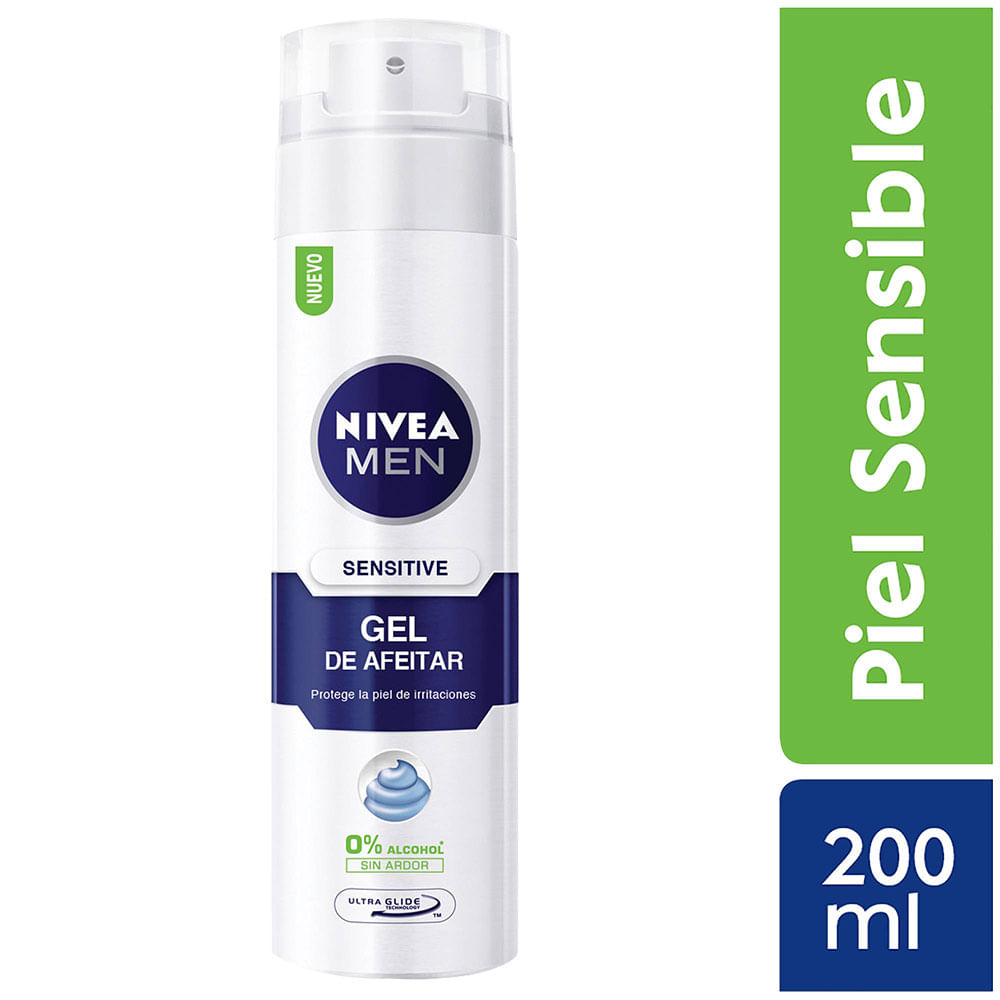 Gel de Afeitar Nivea Men Sensitive 200ml