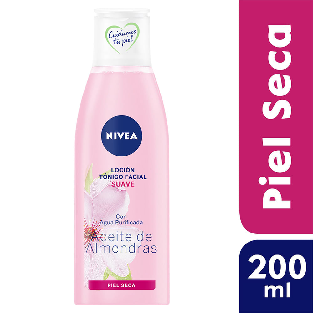 Loción Tónico Facial Nivea Suave Piel Seca 200ml