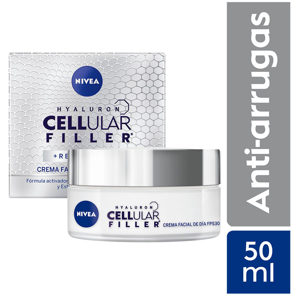 Crema Facial de Día Nivea Cellular Expert Filler FPS30 50ml