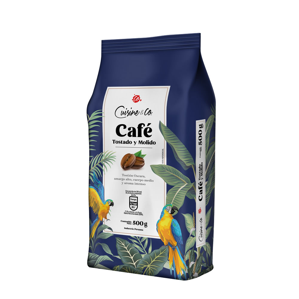Café Molido y Tostado Cuisine & Co 500g