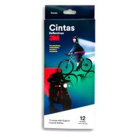 Cintas Reflectivas 3M 12un. Naranja