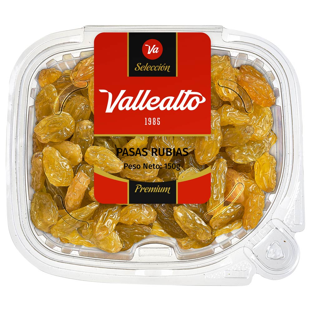 Pasas Rubias Vallealto 150g