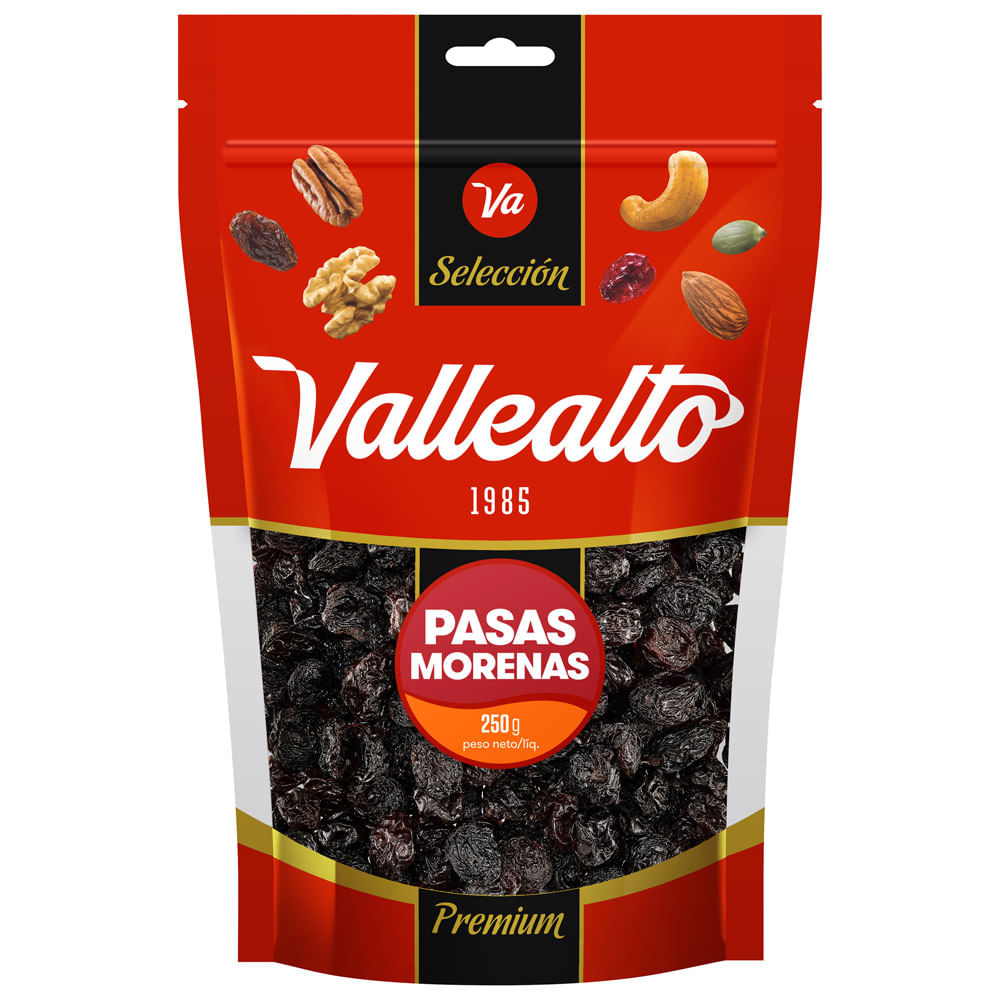 Pasas Morenas Vallealto 250g
